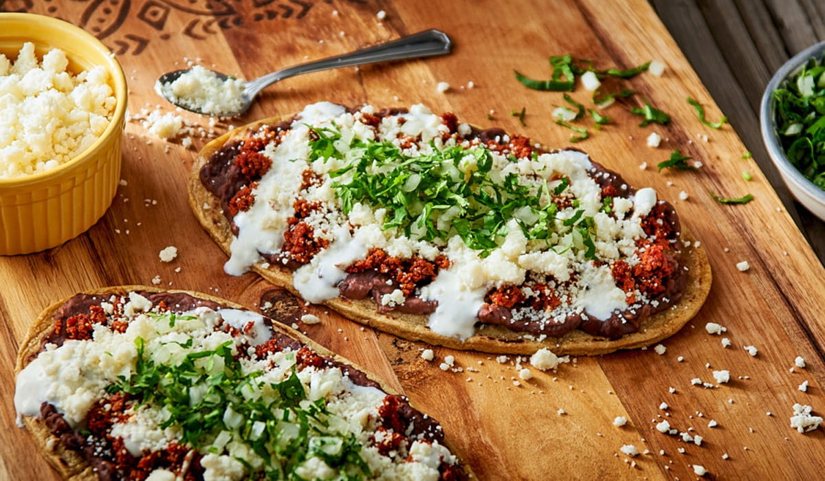 Mexican Huaraches with [Maseca] Food 